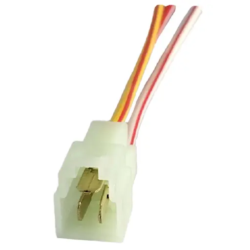 سوکت فن پرايد MERAL دو دور سيم خودرويی نری