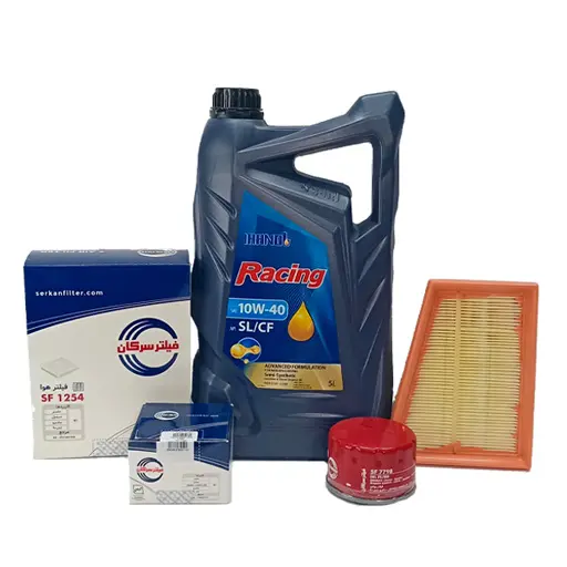 پکیج اقتصادی روغن موتور داستر ایرانول و فیلتر سرکان