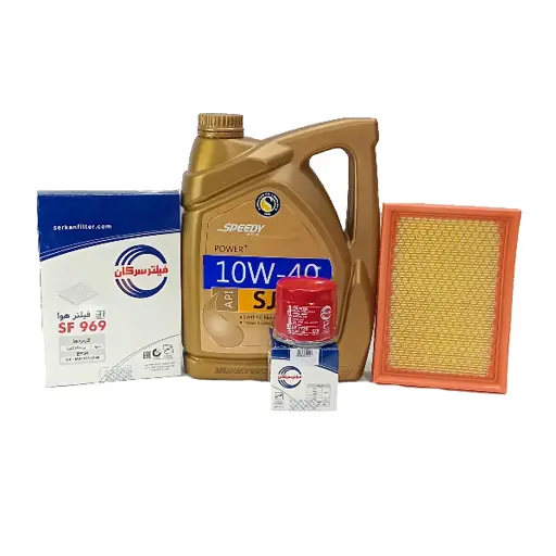 پکیج اقتصادی روغن موتور پراید اسپیدی و فیلتر سرکان
