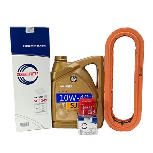 پکیج اقتصادی روغن موتور تیبا اسپیدی و فیلتر سرکان
