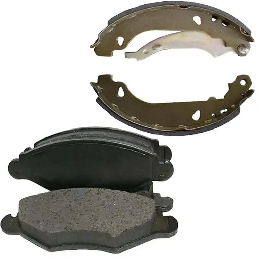 پکیج لنت ترمز جلو و عقب پژو 206 تیپ 2 امکو