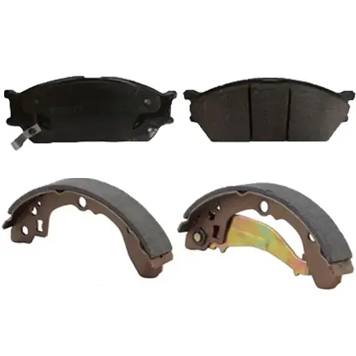 پکیج لنت ترمز جلو و عقب تیبا امکو