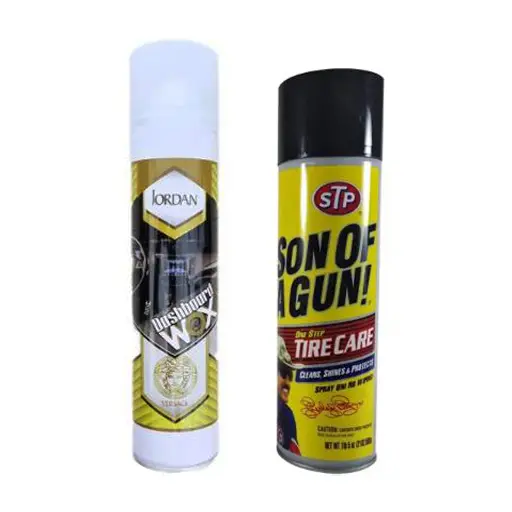 پکیج اسپری لاستیک اس تی پی با اسپری واکس داشبورد جردن مدل VERSACH حجم 300 میلی لیتری