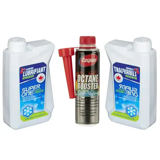 پکیج ضد یخ لوبریفنت کانادا 1 لیتری دو عددی با اکتان کاسپین