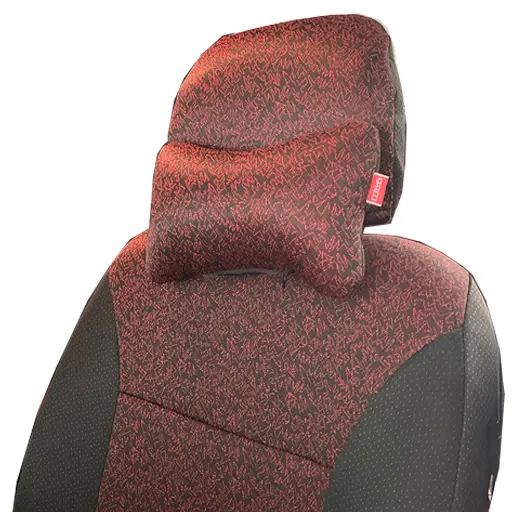 روکش صندلی کوییک معمولی هایکو طرح تارا تمام پارچه قرمز طوسی