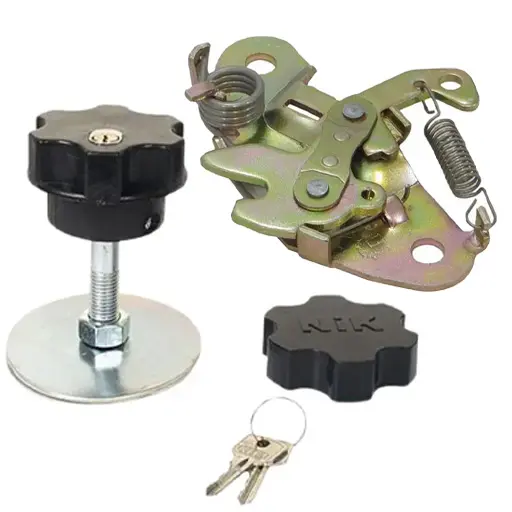 پکیج قفل پژو 405 (قفل زاپاس و قفل کاپوت ایمن ملک)