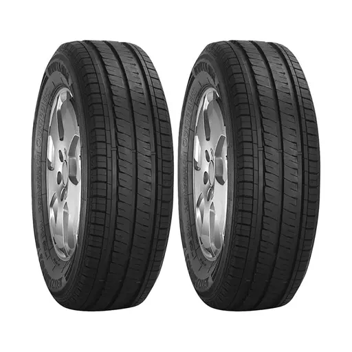 لاستیک دوراتورن سایز 205/75R14 گل travia van 2 wsw دو حلقه ای