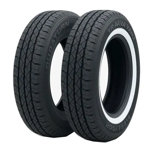 لاستیک دوراتورن سایز 195/80R14 گل travia van 2 wsw دو حلقه ای