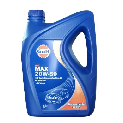 روغن موتور  گالف   20W50 API SL مدل مکس چهار لیتری