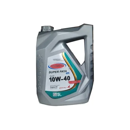 روغن موتور پارس  10W40 API SL مدل سوپر پایا پنج لیتری