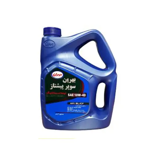 روغن موتور سایپا یدک (بهران) 10w40 API SL مدل سوپر پیشتاز  4 لیتری کد L909999001