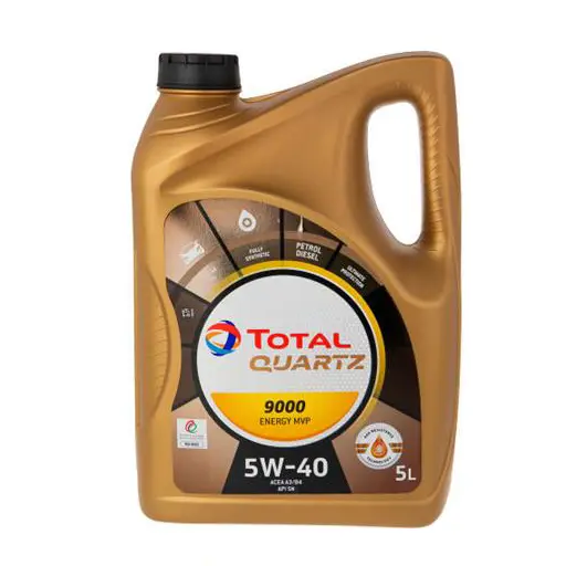 روغن موتور بهتام طرح توتال 5w40 sn حجم 5 لیتر