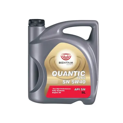 روغن موتور بهتام  5w40 sn حجم 5 لیتر