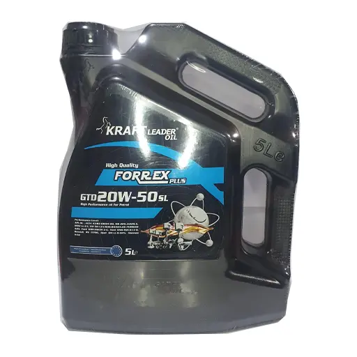 روغن موتور کرفت 20w50 sl  حجم چهار و نیم لیتر