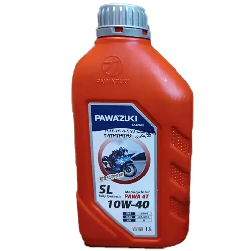 روغن موتور سیکلت sl 10w40 پاوازاکی یک لیتری