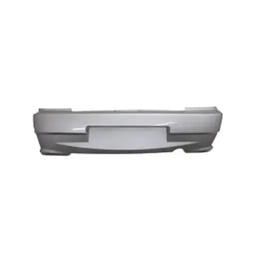 سپر عقب پراید 132 سایپا یدک نقره ای کد 590312 - 6