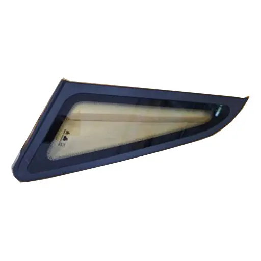 شیشه لچکی روی درب پراید 141 سایپا یدک  (چپ) کد 508115 - 2