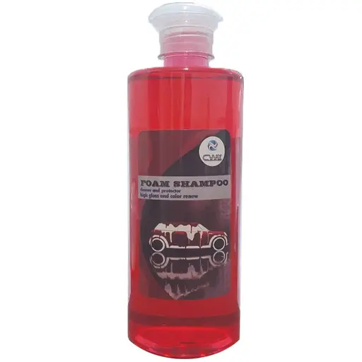 شامپو براق کننده و تمیز کننده بدنه خودرو سی واکس مدل SF500R حجم 500 میلی لیتر