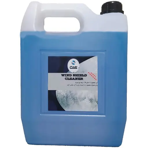 محلول شیشه شوی ضدیخ خودرو سی واکس مدل winter حجم 4000 میلی لیتر