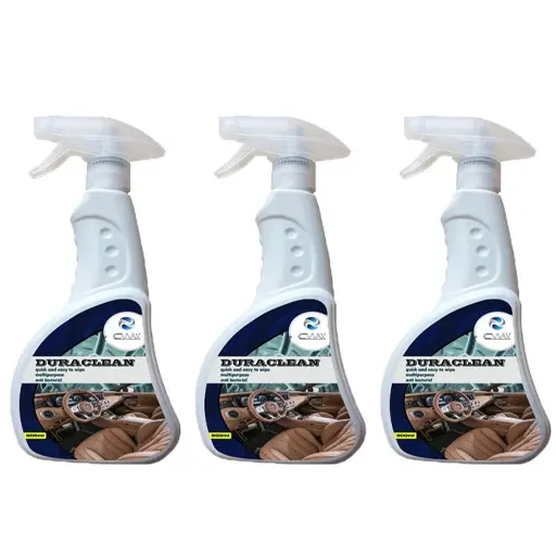 اسپری صفرشویی خودرو سی واکس مدل DURACLEAN حجم 500 میلی لیتر سه عددی
