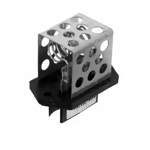 مقاومت فن پراید سایپا یدک دو دور فلزی طرح ال 90 کد  560631 - PO4