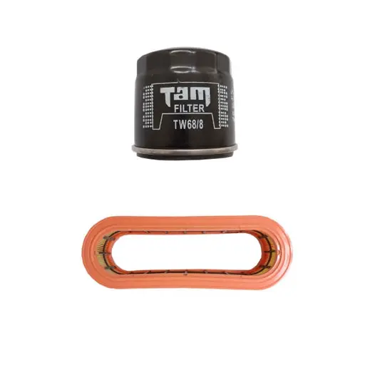 فیلتر روغن خودرو تام مدل TW 68/8  به همراه فیلتر هوا