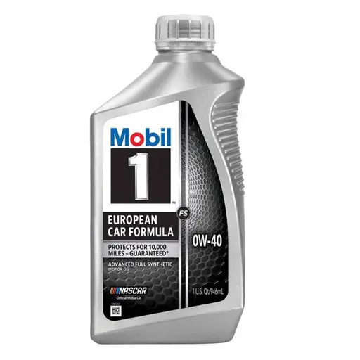 روغن موتور 0W-40 موبیل 1 مدل 1 0w-40 european car formula حجم 0.946 میلی لیتر