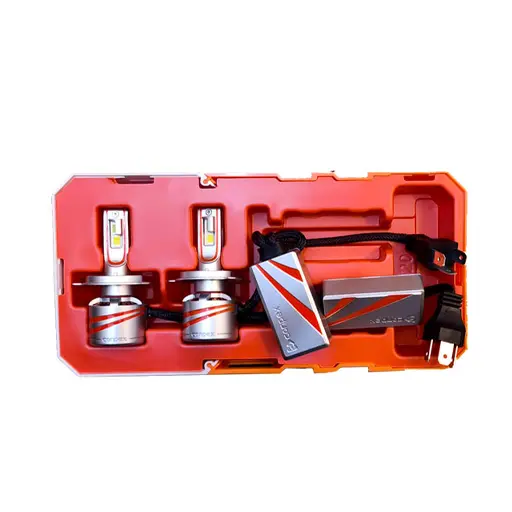 هدلایت پژو 405 GLX کانپکس اورجینال پایه h4 مدل x20 بسته 2 عددی