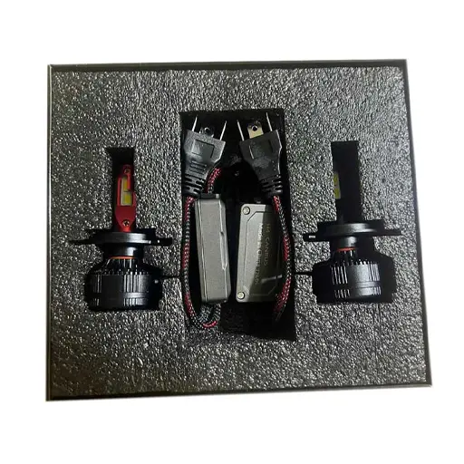 هدلایت کانپکس اورجینال مدل 3S Pro پایه H4 دو کنتاکت چیپ CSP دورنگ بسته 2عددی