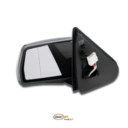 آیینه کامل برقی یک تکه سمند دینا پارت (چپ)