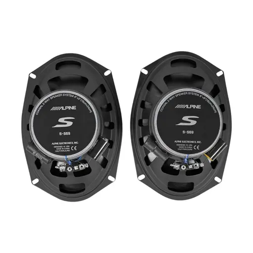 اسپیکر درب جلو راست خودرو آلپاین مدل S-S69 سایز 6×9 اینچ بسته دو عددی