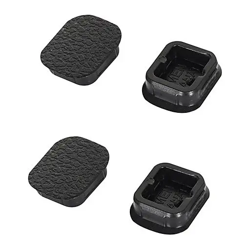 کور کن قفل در پژو 206 قطعه سازان کبیر مدل KO-206-145 مجموعه 4 عددی
