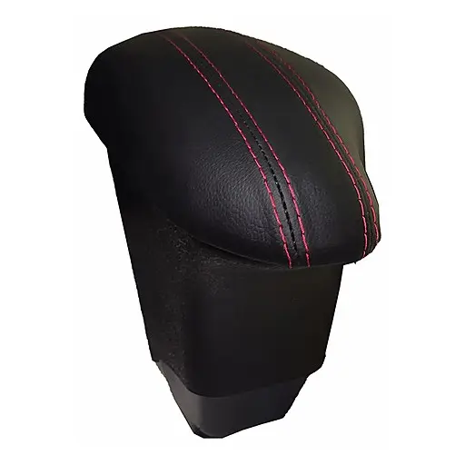 کنسول وسط پژو 206 تیپ 2 مدل 2cup مشکی دوخت قرمز