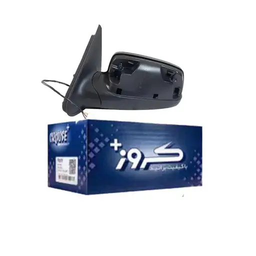 آینه بغل پژو 405 slx کروز تنظیم برقی تاشو دستی (چپ)