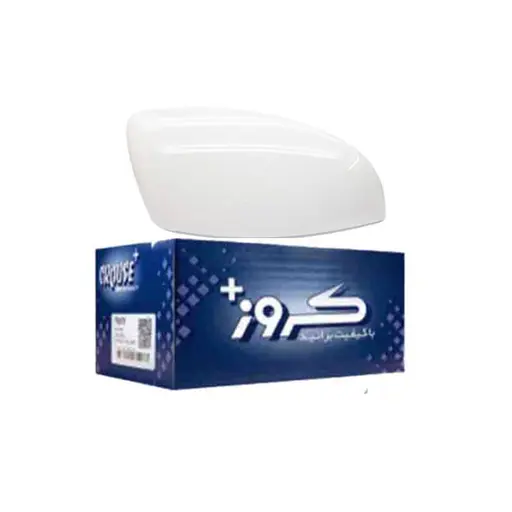 فلاپ آینه بغل پژو 207 کروز دو پوششی (چپ) سفید