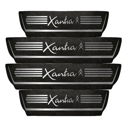 برچسب پارکابی خودرو مهدیار طرح چرم کد pka1045 زانتیا بسته 4 عددی