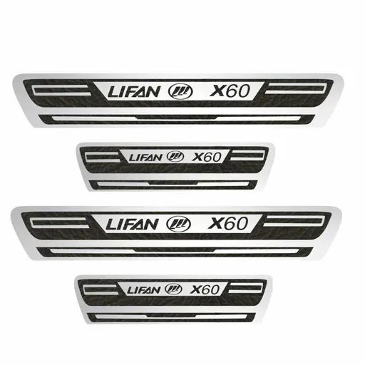 برچسب پارکابی خودرو کد A030 لیفان x60 بسته 4 عددی