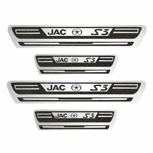 برچسب پارکابی خودرو کد A034 Jac S3 بسته 4 عددی