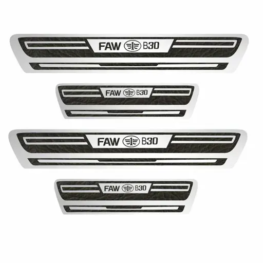 برچسب پارکابی خودرو کد A026 Faw بسترن B30 بسته 4 عددی