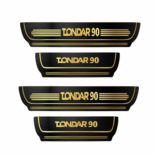 برچسب پارکابی خودرو رادیانس کد P012 ال 90 مجموعه 4 عددی