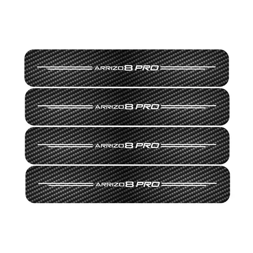 برچسب پارکابی مهدیار طرح کربن کد LCE001  آریزو 8 پرو مجموعه 4 عددی