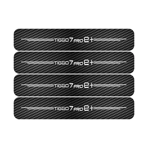 برچسب پارکابی مهدیار طرح کربن کد LCE006  تیگو 7 پرو مجموعه 4عددی