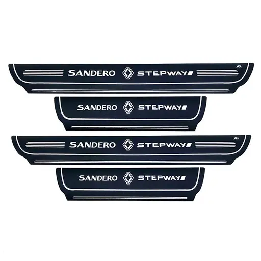 برچسب پارکابی خودرو کد SK043 ساندرو استپ وی مجموعه 4 عددی
