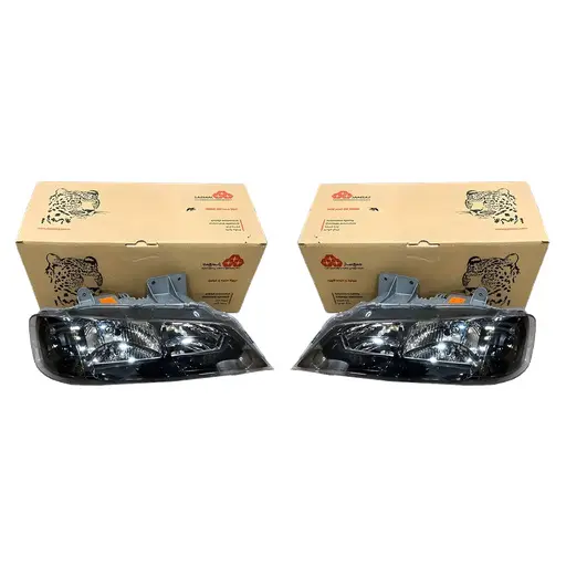چراغ جلو پژو پارس داخل مشکی جمع ساز (چپ و راست)