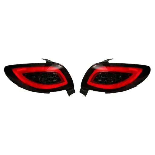 چراغ خطر عقب اسپرت پژو 206 طرح CLS قرمز دودی انجیکو (چپ و راست)