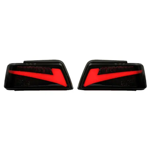 چراغ خطر عقب اسپرت پژو 405 طرح NX تمام دودی انجیکو (چپ و راست)