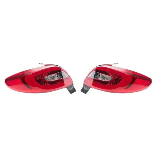 چراغ خطر عقب کامل پژو 207 با لامپ و LED مدرن (چپ و راست)