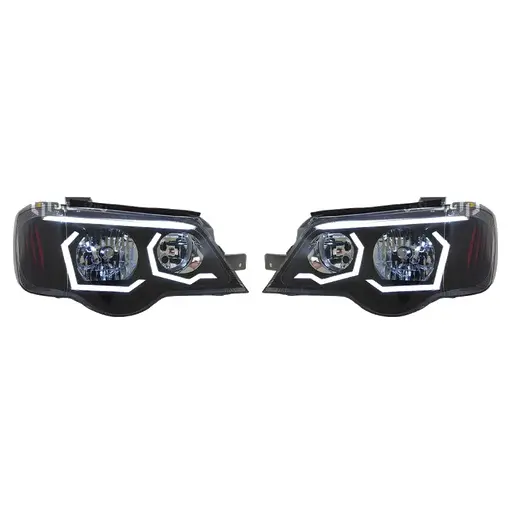 چراغ جلو اسپرت پراید 111 طرح BMW (راست و چپ)