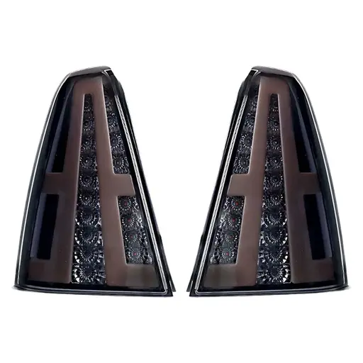 چراغ خطر عقب اسپرت ال 90 طرح E تمام دودی انجیکو (چپ و راست)