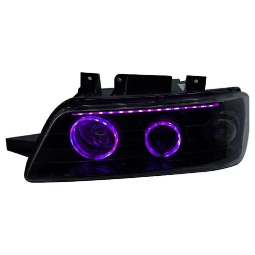 چراغ جلو اسپرت پژو 405 مدرن مدل 3D-Angry-Purp-B 2 عددی